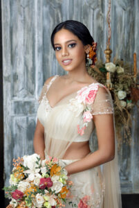 Purnima Abeyratne bridal shoot for BrideandGroom magazine