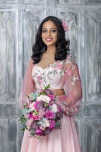 Purnima Abeyratne bridal shoot for BrideandGroom magazine